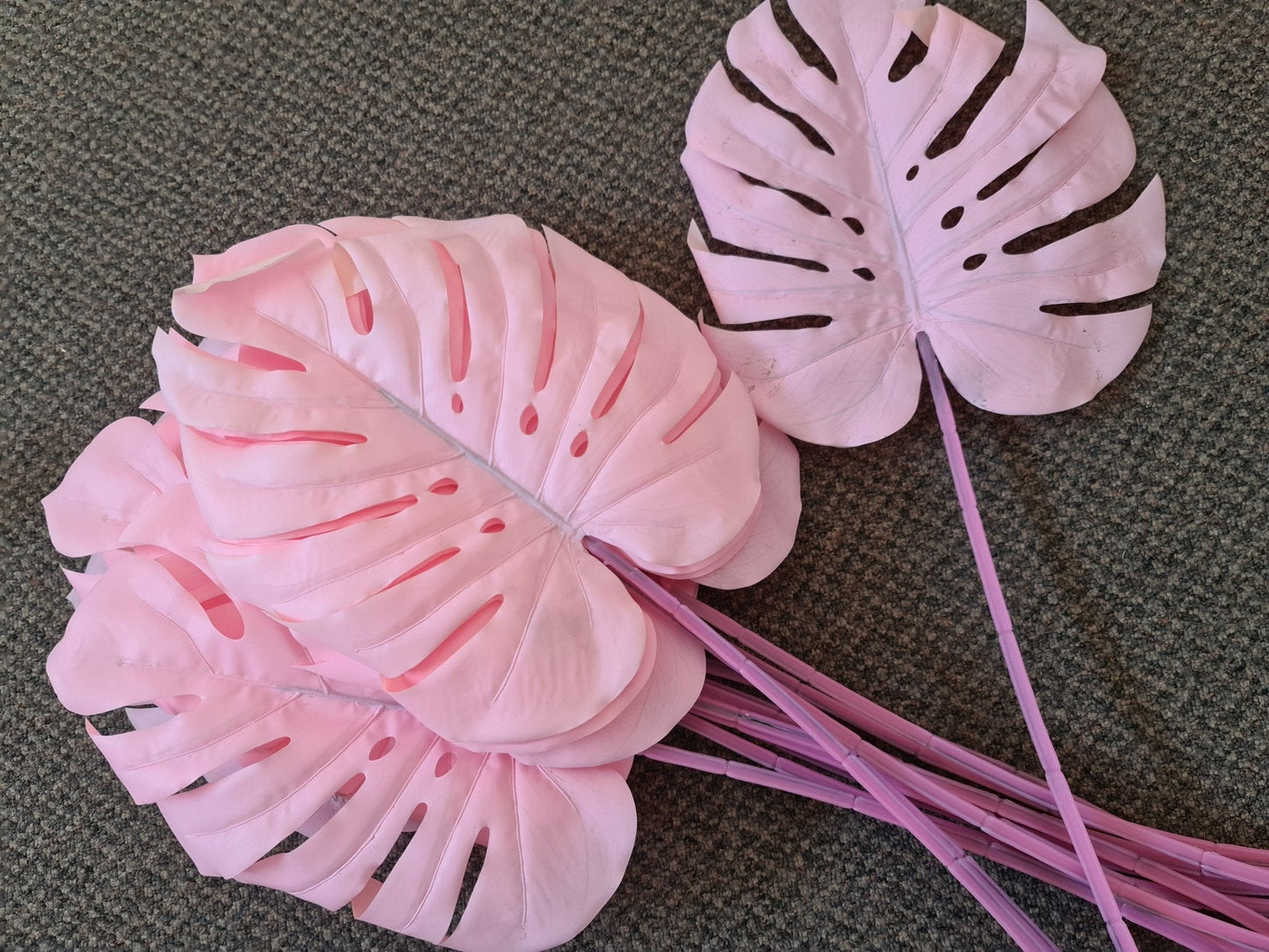 Artificial Flowers and Greenery for hire - available for hire when hiring a backdrop with us and an Organic Balloon Garland by UpUpNAwayBalloons