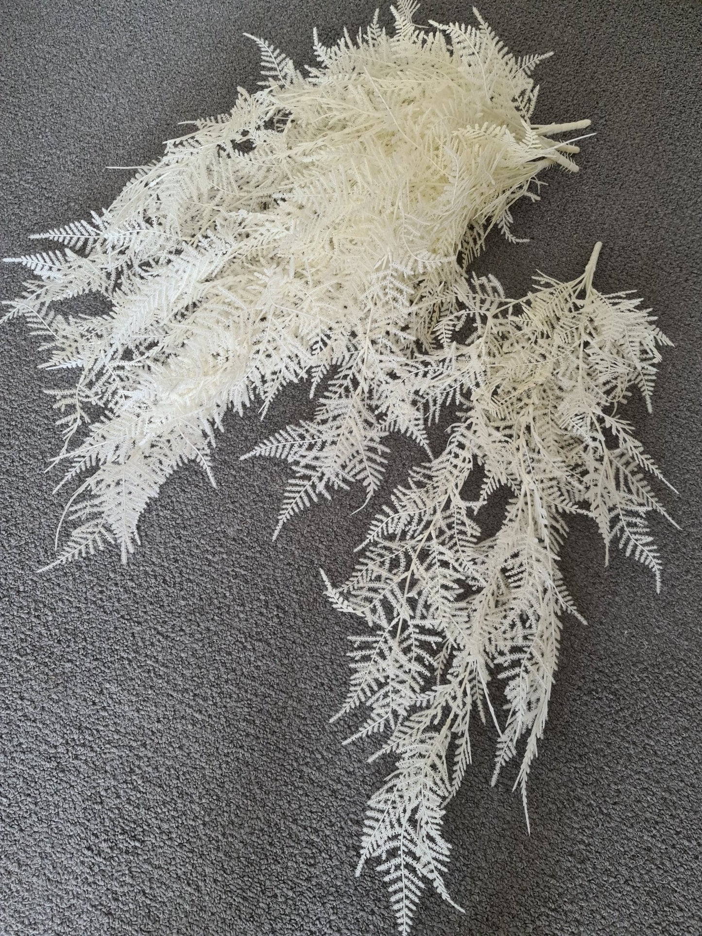 Artificial Flowers and Greenery for hire - available for hire when hiring a backdrop with us and an Organic Balloon Garland by UpUpNAwayBalloons