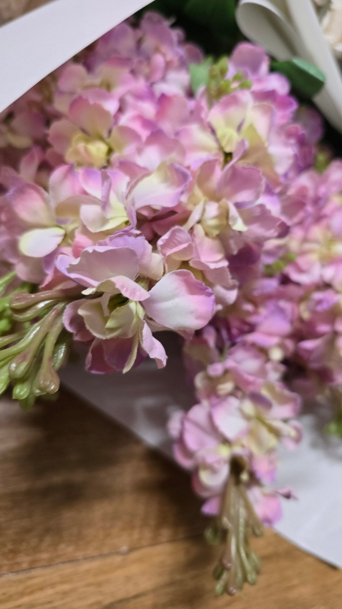 Artificial Flowers and Greenery for hire - available for hire when hiring a backdrop with us and an Organic Balloon Garland - UpUpNAwayBalloons