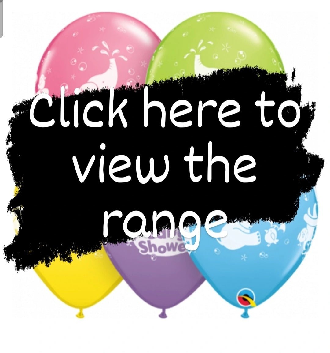 Baby Shower Latex Bouquet by UpUpNAwayBalloons