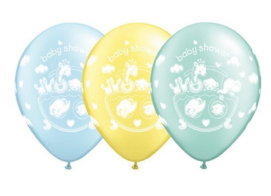 Baby Shower Latex Bouquet by UpUpNAwayBalloons