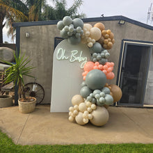 Load image into Gallery viewer, Baby Shower Organic Balloon Garlands - UpUpNAwayBalloons
