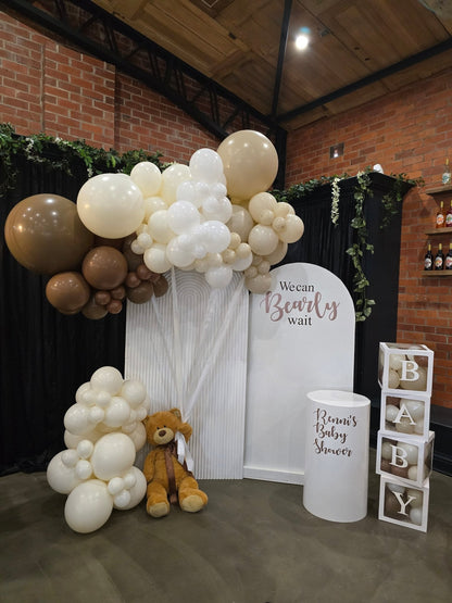 Baby Shower Organic Balloon Garlands - UpUpNAwayBalloons