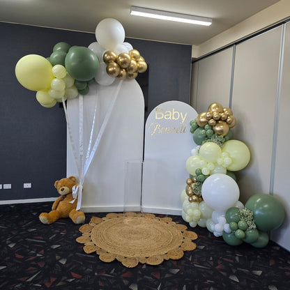 Baby Shower Organic Balloon Garlands - UpUpNAwayBalloons