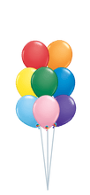 Load image into Gallery viewer, Balloon Bouquet Plain (Ranging from 3 Balloons - 12 Balloons) by UpUpNAwayBalloons
