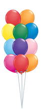 Load image into Gallery viewer, Balloon Bouquet Plain (Ranging from 3 Balloons - 12 Balloons) by UpUpNAwayBalloons

