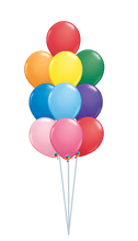 Load image into Gallery viewer, Balloon Bouquet Plain (Ranging from 3 Balloons - 12 Balloons) by UpUpNAwayBalloons
