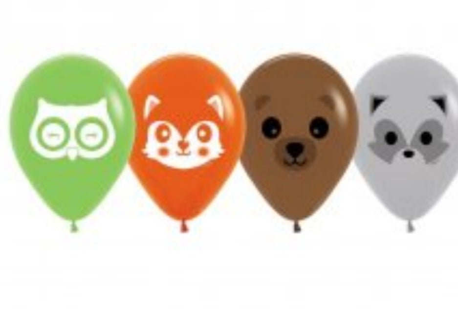 Balloon Bouquet Printed (Ranging from 3 Balloons - 12 Balloons) - UpUpNAwayBalloons