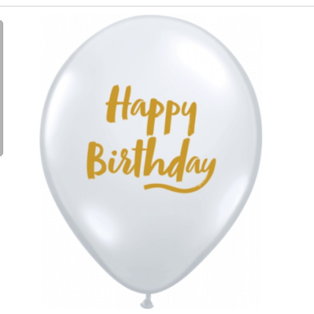 Balloon Bouquet Printed (Ranging from 3 Balloons - 12 Balloons) by UpUpNAwayBalloons