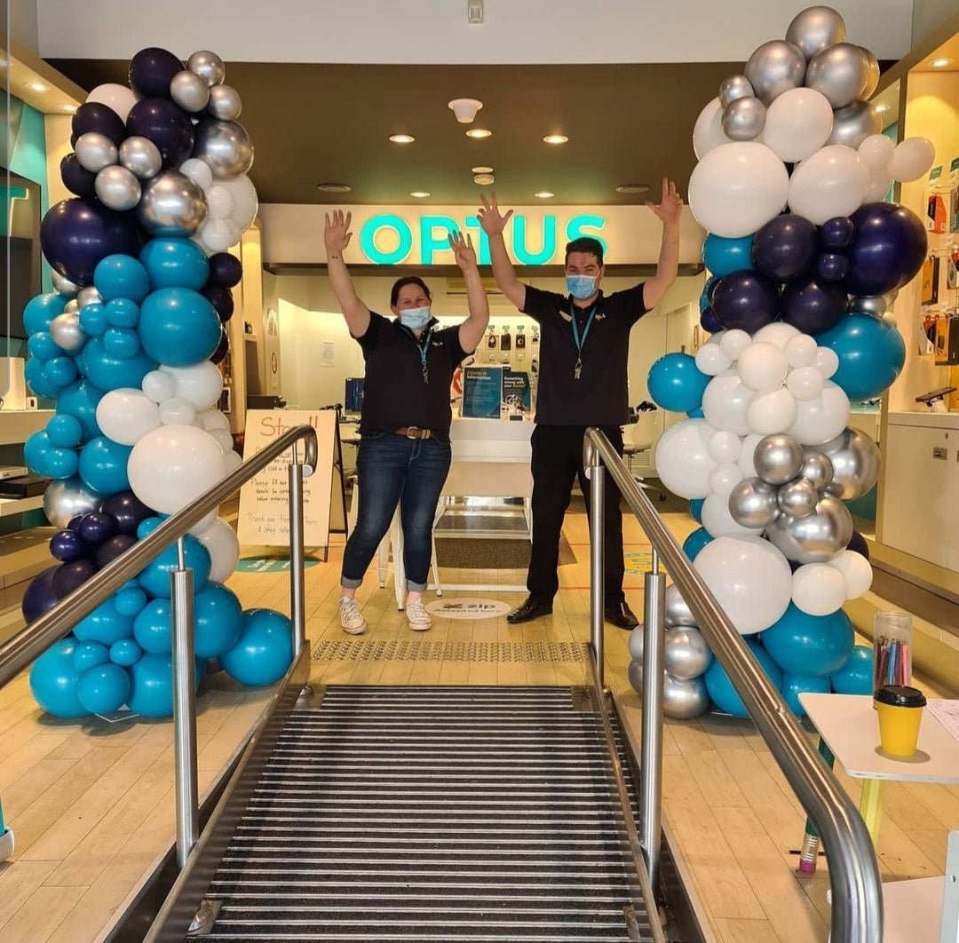 Balloon Columns by UpUpNAwayBalloons