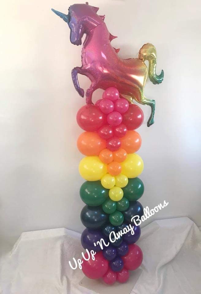Balloon Columns by UpUpNAwayBalloons