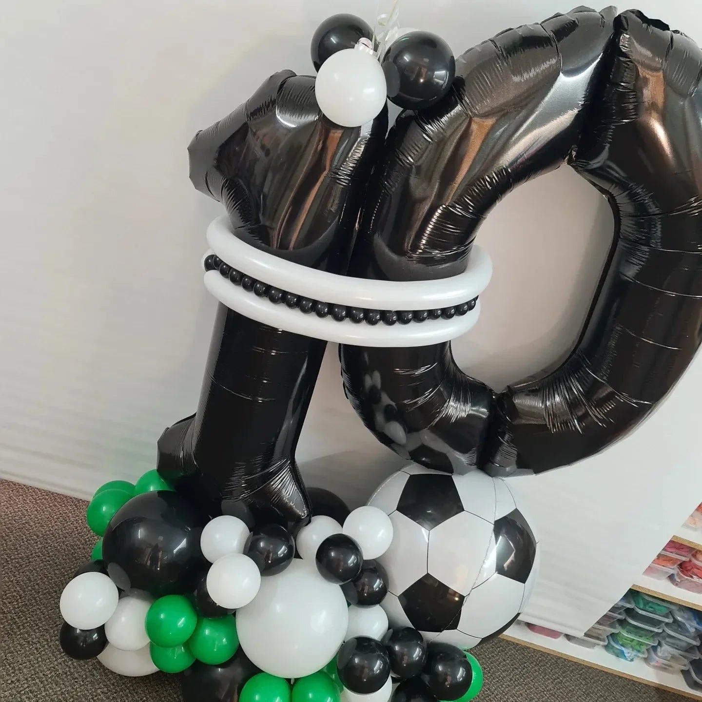 Balloon Marquee Stacks - Personalised [Double Digit] - UpUpNAwayBalloons