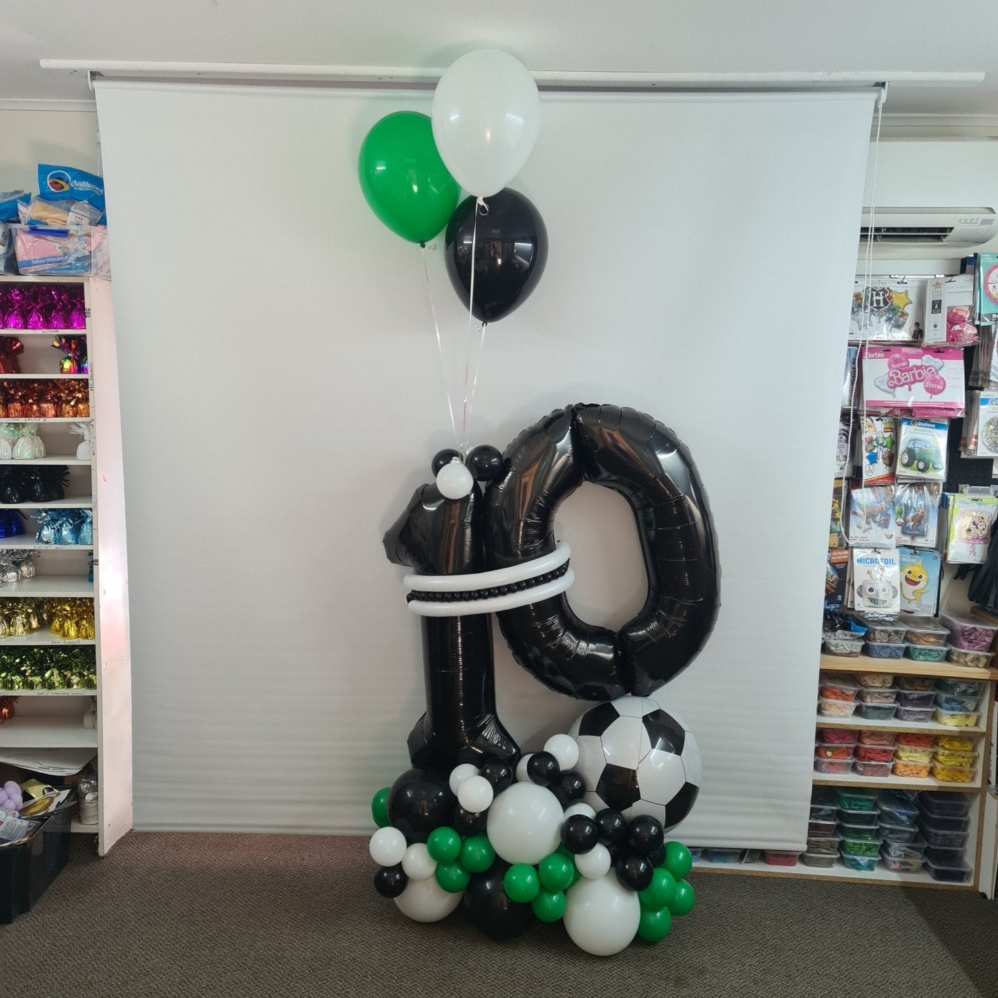 Balloon Marquee Stacks - Personalised [Double Digit] - UpUpNAwayBalloons