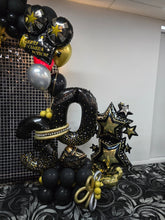 Load image into Gallery viewer, Balloon Marquee Stacks - Personalised [Double Digit] - UpUpNAwayBalloons
