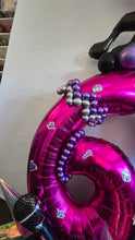 Load image into Gallery viewer, Balloon Marquee Stacks - Single Balloon Number - UpUpNAwayBalloons
