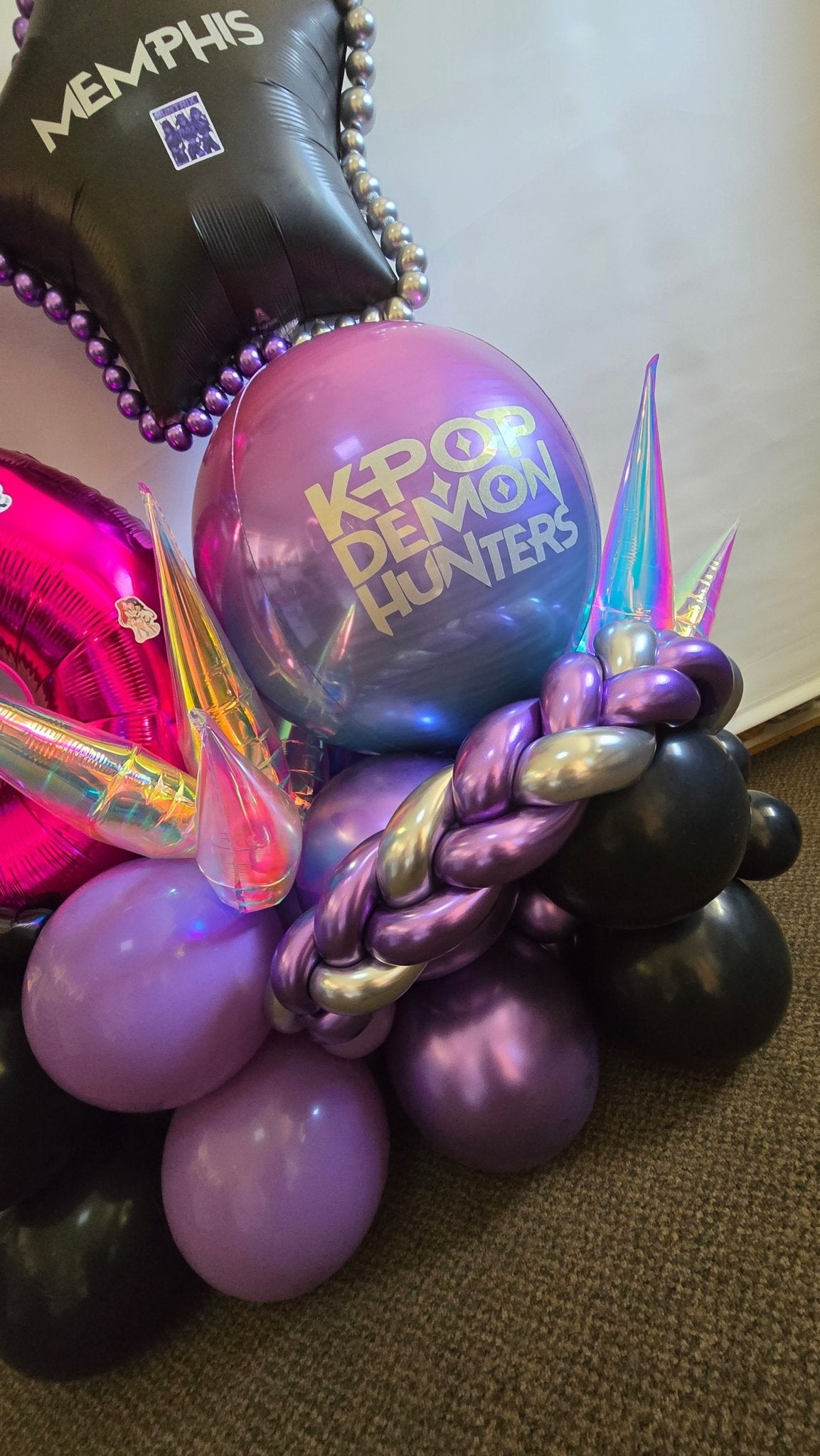 Balloon Marquee Stacks - Single Balloon Number - UpUpNAwayBalloons