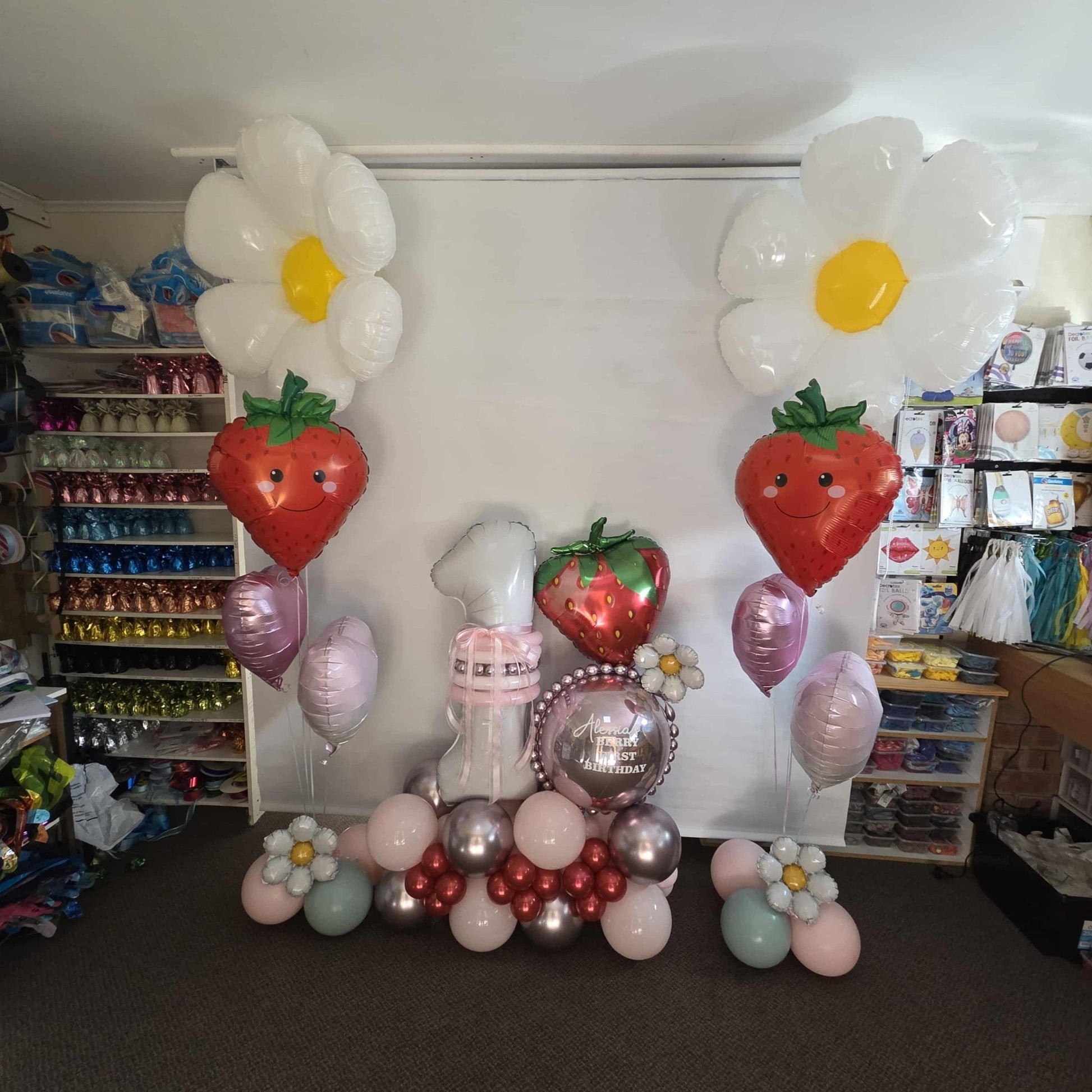 Balloon Marquee Stacks - Single Balloon Number - UpUpNAwayBalloons