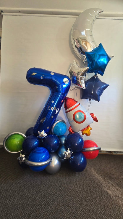 Balloon Marquee Stacks - Single Balloon Number - UpUpNAwayBalloons