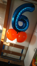 Load image into Gallery viewer, Balloon Numbers [Single Digit] Bouquet by UpUpNAwayBalloons
