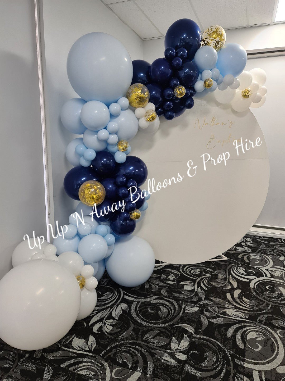 Baptism / Christenings / Naming Day Organic Garlands - UpUpNAwayBalloons
