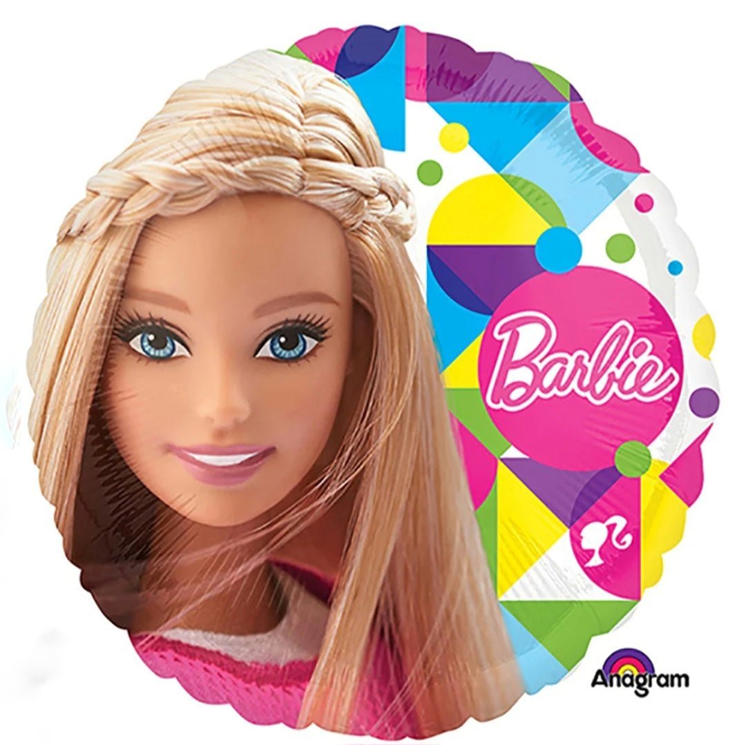 Barbie 45cm Foil Balloon - UpUpNAwayBalloons