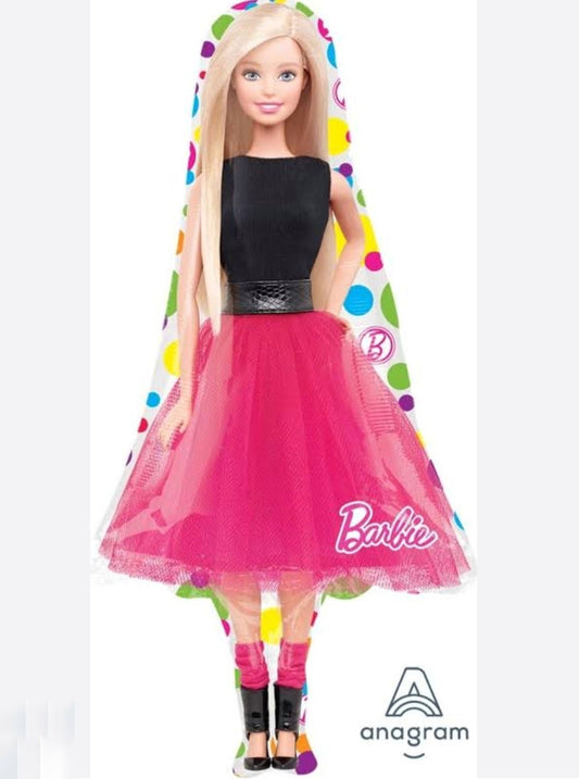 Barbie Supershape Foil Balloon - UpUpNAwayBalloons