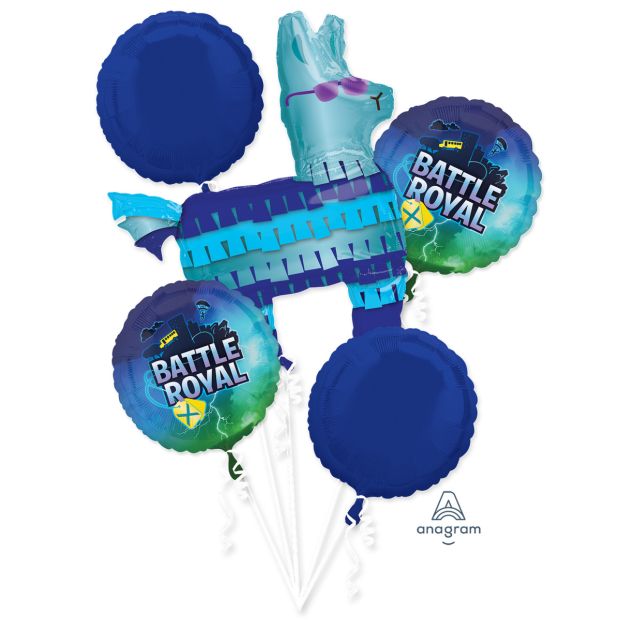 Battle Royal / Fortnite Helium Balloon Bouquet by UpUpNAwayBalloons