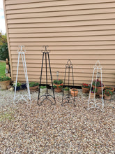 Load image into Gallery viewer, Black Easel Hire (not available to hire without a backdrop and organic garlands) by UpUpNAwayBalloons
