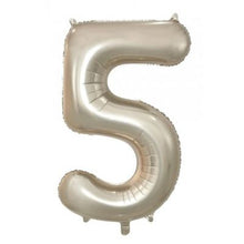 Load image into Gallery viewer, Champagne Numbers - UpUpNAwayBalloons
