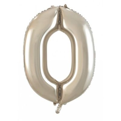 Champagne Numbers - UpUpNAwayBalloons