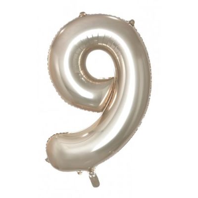 Champagne Numbers - UpUpNAwayBalloons
