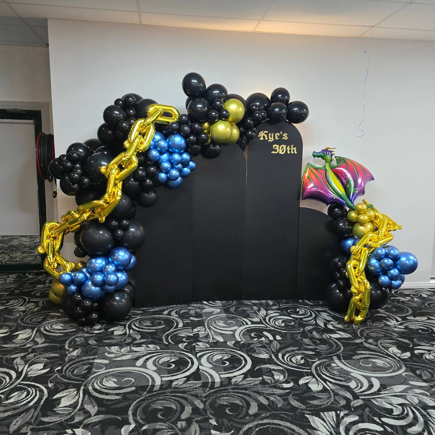 Chiara Backdrops - Only available to hire with Organic Balloon Garlands. - UpUpNAwayBalloons