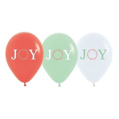 Christmas 6 Balloon Bouquet - UpUpNAwayBalloons