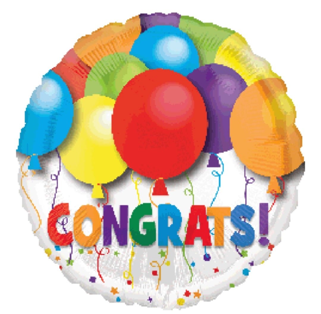 Congratulations / Thank you / Best Wishes / We will Miss You / Farewell / Good Luck / Happy Retirement /Welcome Home / Girls Night / St Patricks Day / Witches by UpUpNAwayBalloons