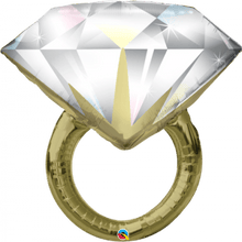 Load image into Gallery viewer, Diamond Ring Balloon - UpUpNAwayBalloons
