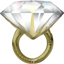 Load image into Gallery viewer, Diamond Ring Balloon - UpUpNAwayBalloons
