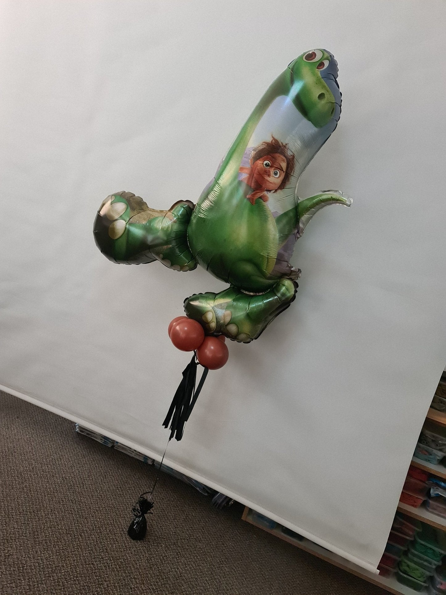 Dinosaur Friendly Little by UpUpNAwayBalloons