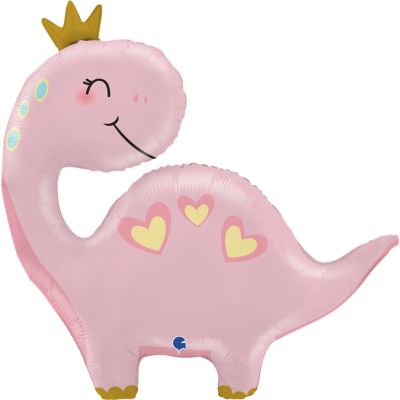Dinosaur Princess Crown - UpUpNAwayBalloons