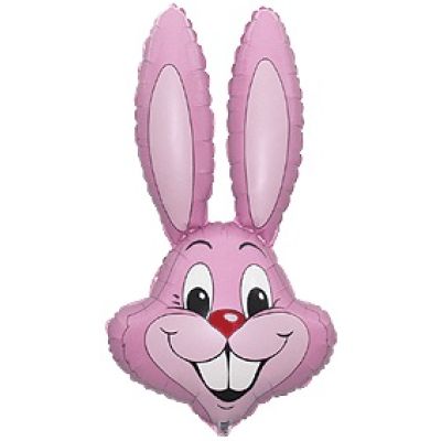 Easter Bunny Balloon Filled with chocolates by UpUpNAwayBalloons