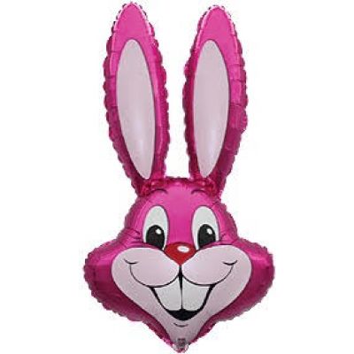 Easter Bunny Balloon Filled with chocolates by UpUpNAwayBalloons