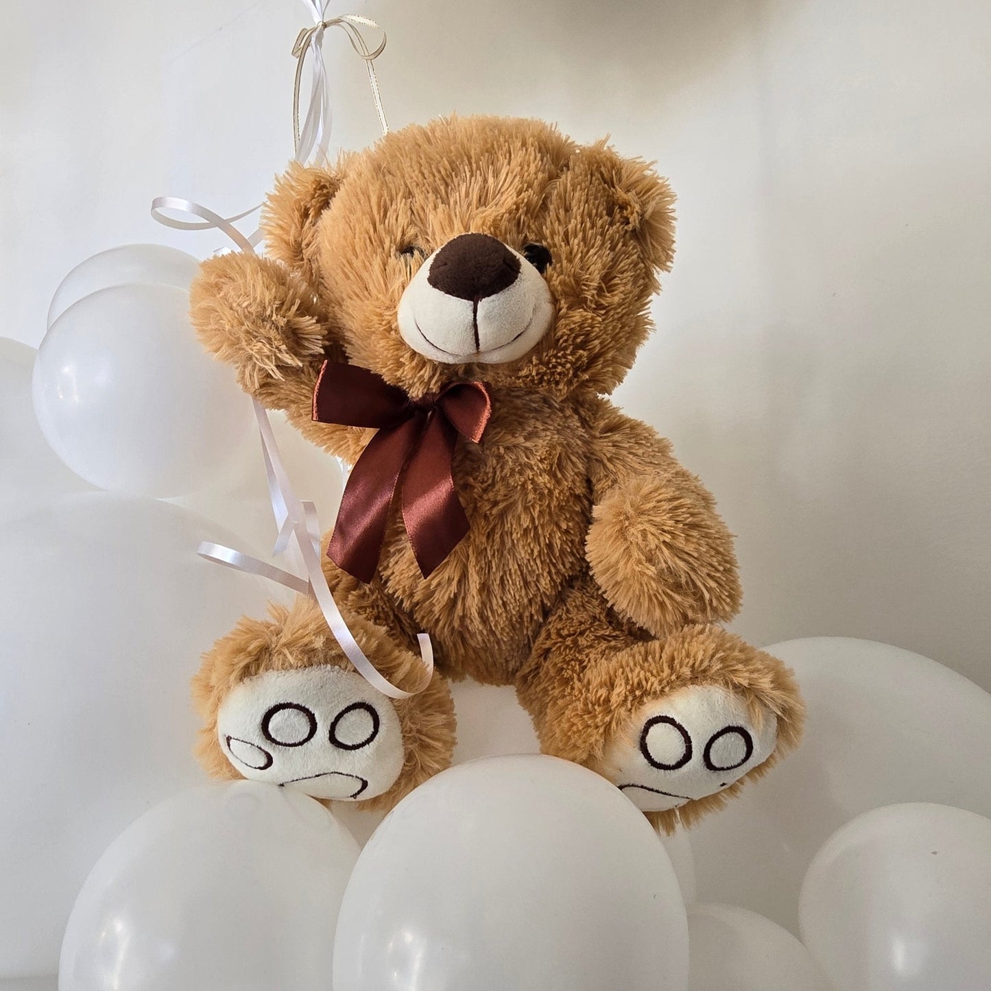Floating Teddy Bear - UpUpNAwayBalloons