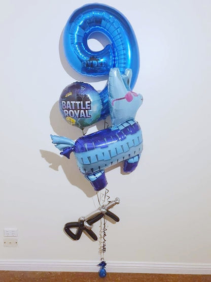 Fortnite / Battle Royal Gaming Bouquet by UpUpNAwayBalloons
