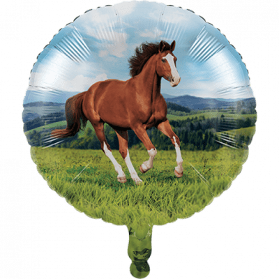 Galloping Horse 45cm Foil Balloon by UpUpNAwayBalloons