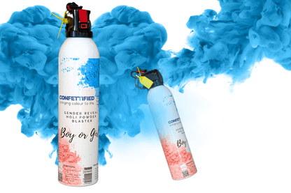 Gender Reveal Powder Mini Smoke Blaster - UpUpNAwayBalloons