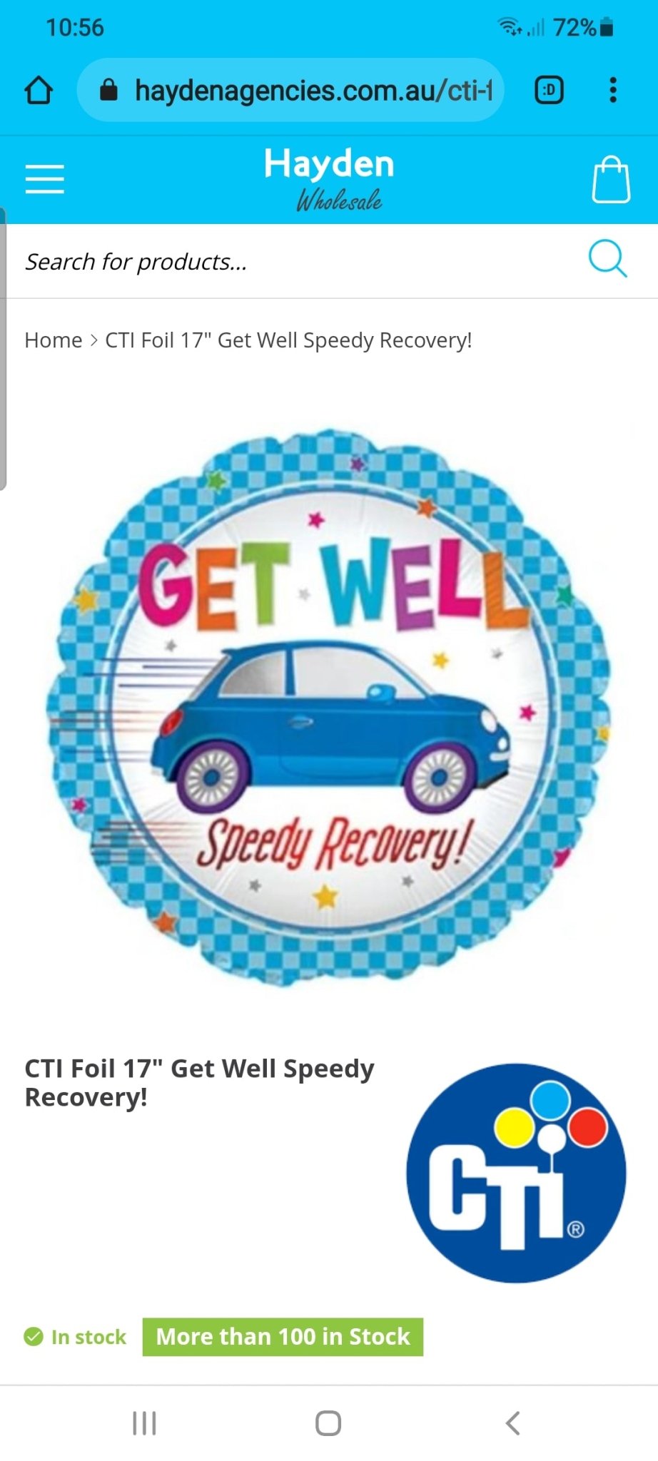 Get Well Soon (7 to choose from) - UpUpNAwayBalloons