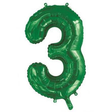 Load image into Gallery viewer, Green Numbers - UpUpNAwayBalloons
