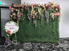 Load image into Gallery viewer, Greenery Wall Backdrop for Hire (2 styles to choose from) - Only available when ordering Balloon Garlands or flowers also by UpUpNAwayBalloons
