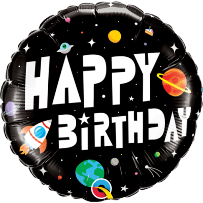 Happy Birthday Space - UpUpNAwayBalloons