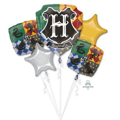 Harry Potter Birthday Helium Balloon Bouquet by UpUpNAwayBalloons