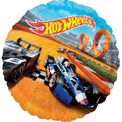 Hot Wheels 45cm Foil Balloon - UpUpNAwayBalloons